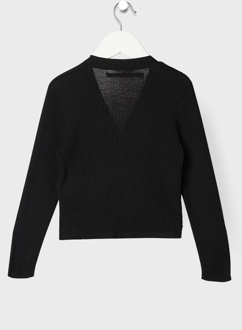 ONLY Kids Wrap Sweatshirt - Image 2