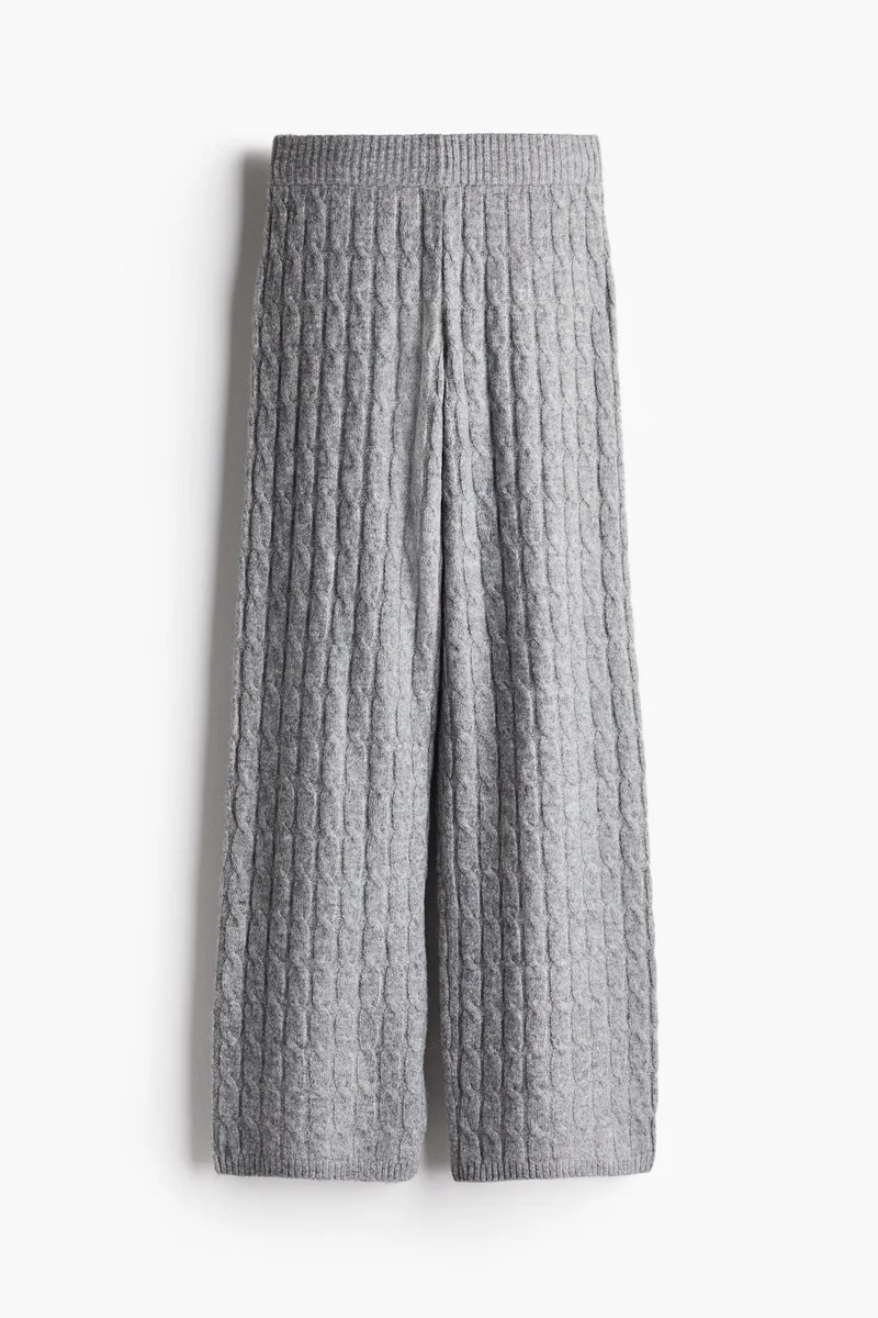 اتش اند ام Cable-Knit Trousers