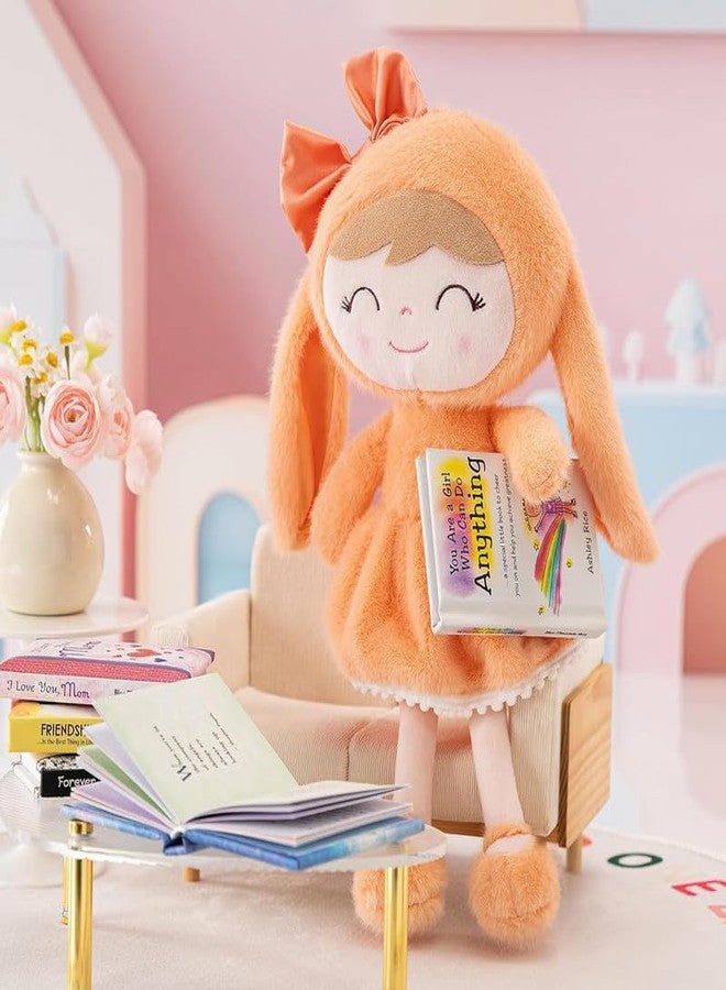 Softdreams Soft Plush Toy for Kids - Cute Stuffed Animal Soft Toy - Soft Cuddly Toy for Baby Boys & Girls, Return Gift -Cute Bunny Orange Doll 40cm - Image 5