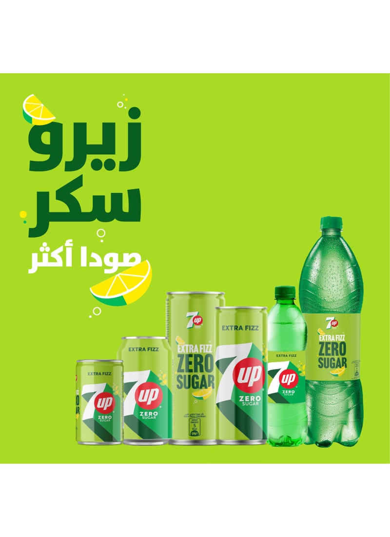 7up Zero Sugar Soft Drink Cans - Image 4