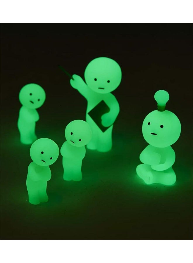 Smiski At Work Series Glow In The Dark Mini Figure Luminous Office Salaryman Desk Miniature Corporate Humour Toy Random Blind Pack - Image 1