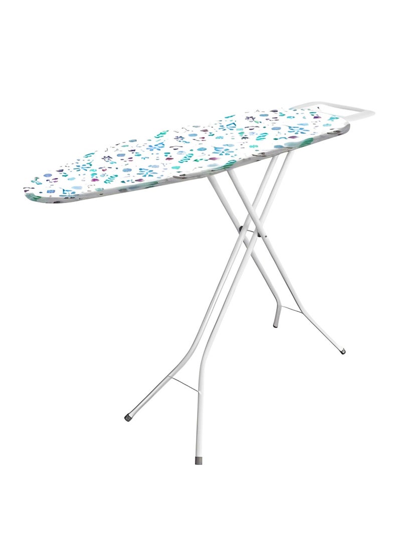 asia Iron board multi color, Adjustable Height, T-Leg Foldable with floor protecting tip Compact design (Item color and design may vary)  - Image 1