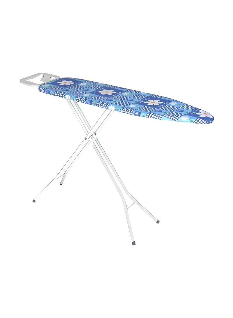 asia Iron board multi color, Adjustable Height, T-Leg Foldable with floor protecting tip Compact design (Item color and design may vary)  - Image 2