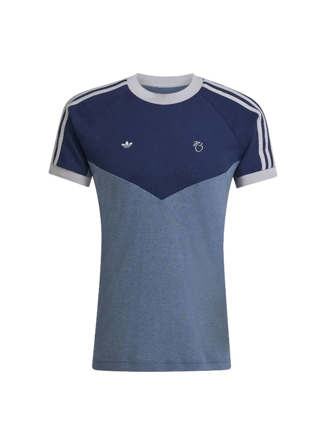 adidas Adidas Jb Og Tee Blue Graphic Tee (Short Sleeve) T-Shirts For Men