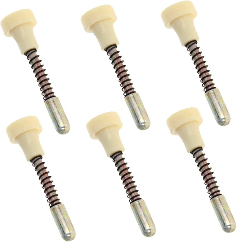 Jojofuny 24pcs Spring Loaded Plunger Pin Latches 5 8x1 5cm Size for Cribs Windows Beds Pigeon Cages Childproof Fastening Easy Installation - Image 2