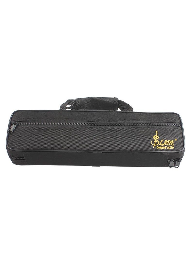 Generic Flute Bag Portable Flute Cloth Box Waterproof Oxford Cloth Flute Storage Bag Musical Instrument Protection Box Flute Shoulder Bag LADE flute cloth box