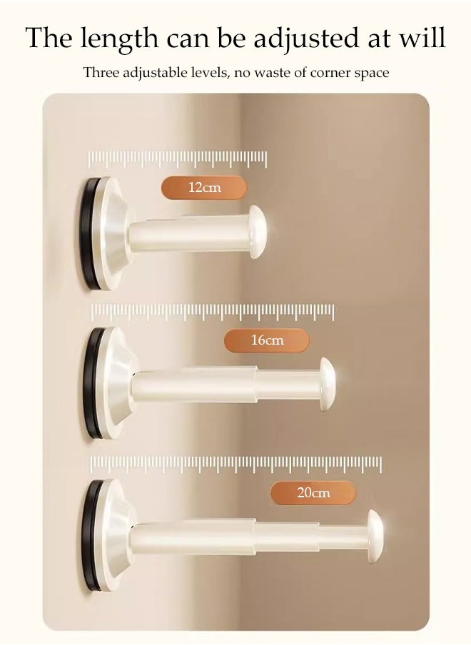 DUNISO 3Pcs Wall Mounted Clothes Drying Rack,Portable Collapsible Rack,Retractable Laundry Rack,with Reusable Suction Cups,Waterproof and Sunscreen，Strong Load Bearing,for Balcony,Camping,Hotel,Indoor and Outdoor Use  - Image 5