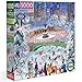 eeBoo 1000 Piece Puzzle New York City Skaters Jigsaw Puzzle for Adults Square 23 x 23 Made with Recycled Board VegetableBased Ink - Image 2