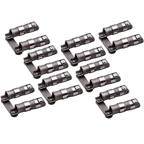 maXpeedingrods for Chevy 350 Roller Lifters, Hydraulic Roller Lifters for Chevy SBC Small Block V8 350 265 283 327 302 307 400 Camshaft Kit - Image 1