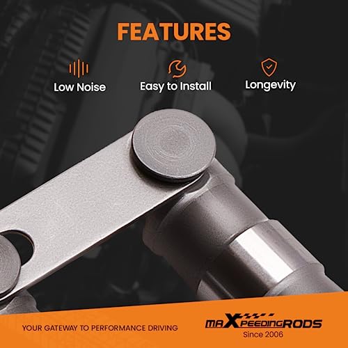 maXpeedingrods for Chevy 350 Roller Lifters, Hydraulic Roller Lifters for Chevy SBC Small Block V8 350 265 283 327 302 307 400 Camshaft Kit - Image 5