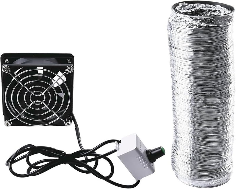 Portable Welding Fume Extractor USB Adjustable Speed Smoke Absorber Fan With 6m Pipe - Image 1