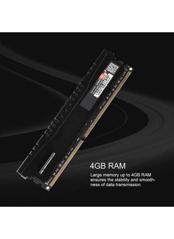 Thoraya - Reliable 4GB DDR3 Memory RAM 1600MHz Smooth Gaming Zero Delay RAM DDR3 4GB for Desktop Computer - Image 1