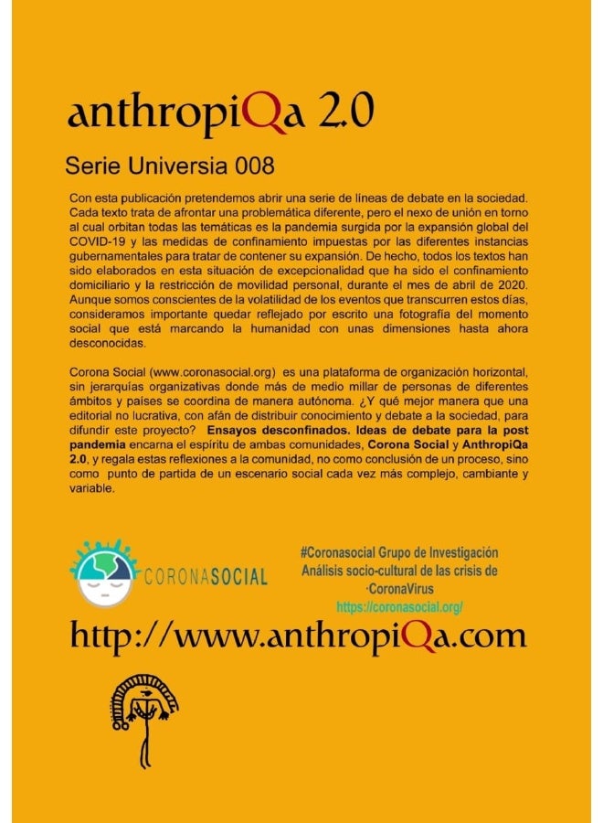 COVID-19 Caos 2.0; Ensayos desconfinados.: Ideas de debate para la post pandemia. - Image 2