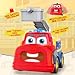  FS FS Interactive Talking Fire Truck Toy Bump Go Toddler Toy for 18 Months13 Years Realistic SirensLights Adjustable Volume Extendable Ladder - Image 4