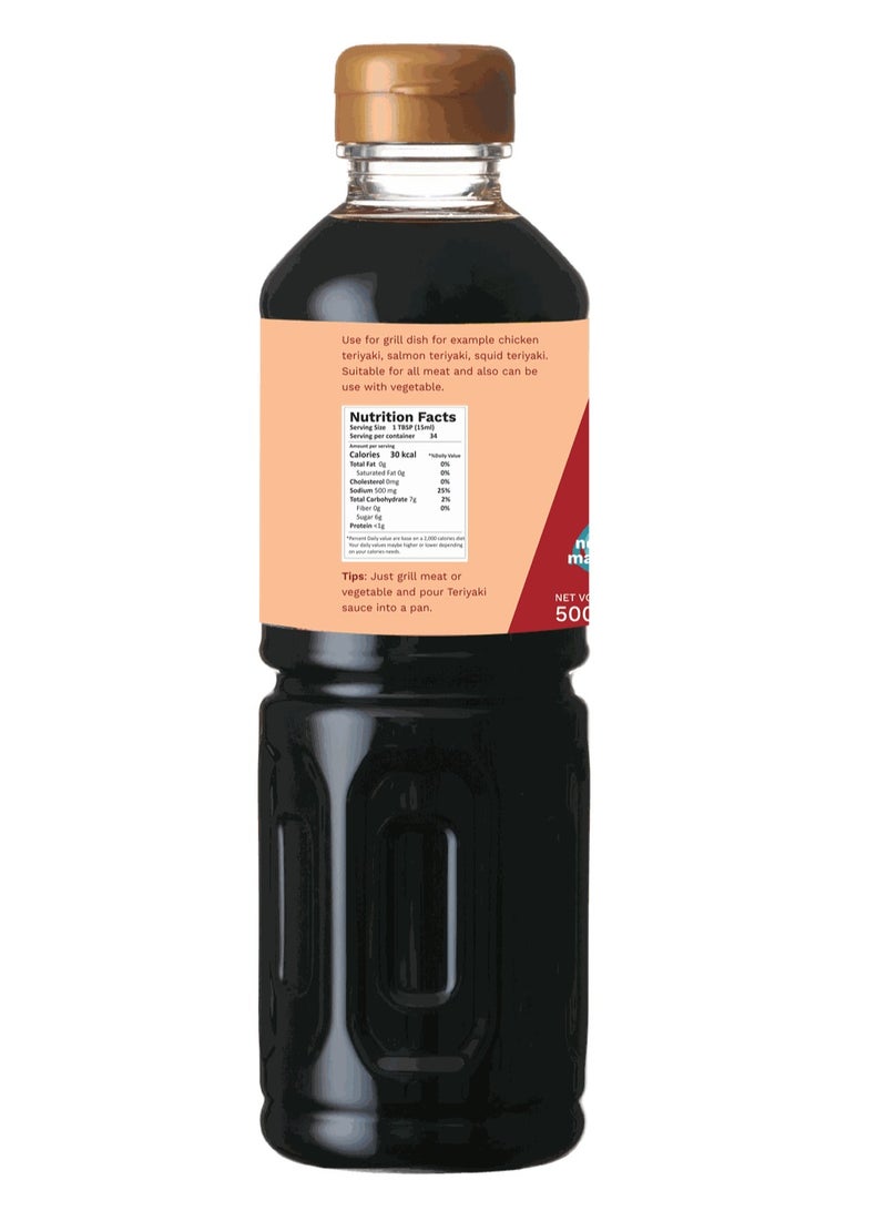 Yamamori Teriyaki Tare 500ml - Image 3