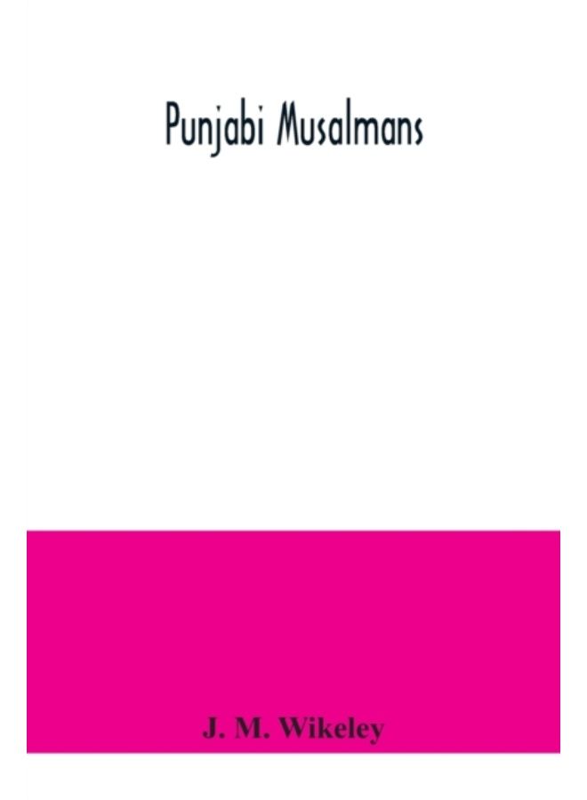 Punjabi Musalmans - Paperback 
