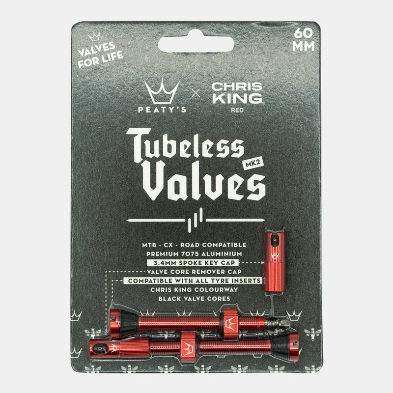 PEATY'S x Chris King (MK2) Tubeless Valves - 60mm - Image 2