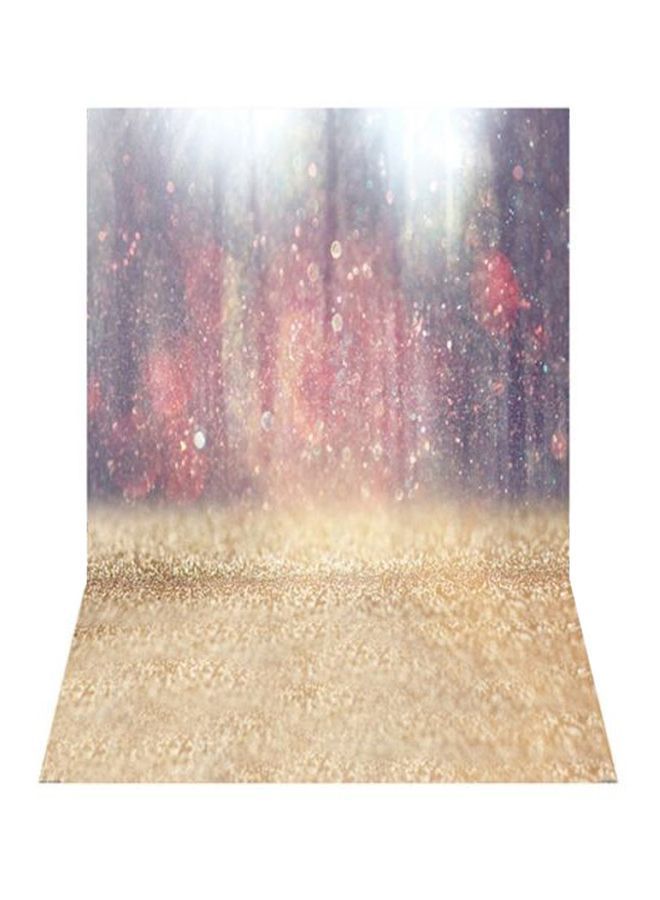 NIBEMINENT Holiday Backdrop Photography Background Beige/Purple - Image 1