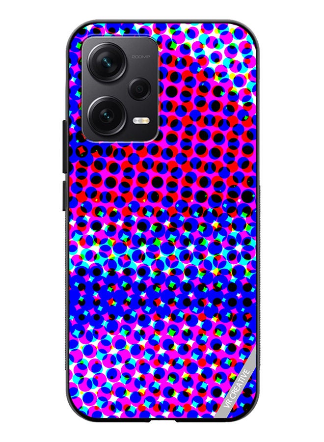 VR CREATIVE Protective Case Cover For Xiaomi Redmi Note 12 Discovery Fun Beautiful Retro Pop Art Design Multicolour - Image 1