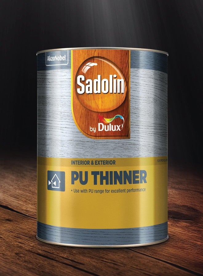 ديولكس سادولين من دولوكس | مخفف 2KPU للأسطح الخشبية | مناسب للأسطح الداخلية والخارجية | لمسة نهائية مطفية ولامعة، 3 لترات - Image 1