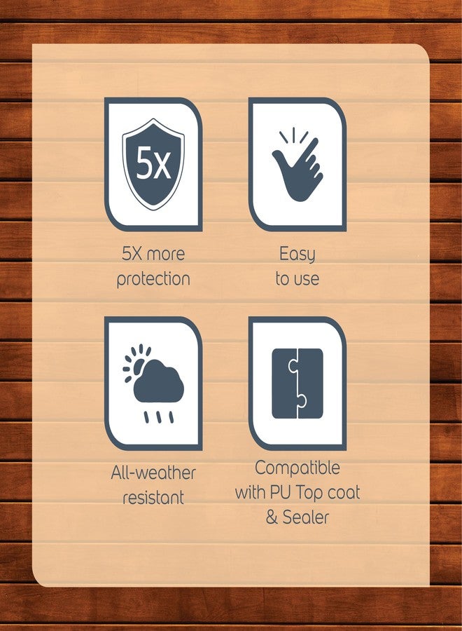 ديولكس سادولين من دولوكس | مخفف 2KPU للأسطح الخشبية | مناسب للأسطح الداخلية والخارجية | لمسة نهائية مطفية ولامعة، 3 لترات - Image 3
