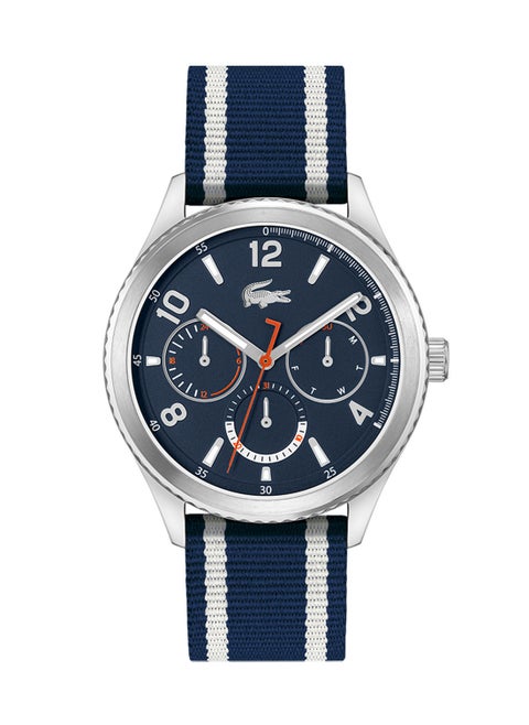 Men's Analog Round Shape Nylon Wrist Watch 2011290 - 44 Mm