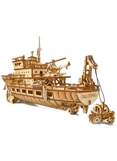 Wood Trick Wood Trick Yacht Mechanical 3D Wooden Puzzles for Adults and Kids to Build - Rides up to 8 ft - Model Kits for Adults - DIY Wooden Models for Adults to Build  - Image 3