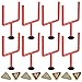 Chuangdi 16 Pcs Flick Football Games Mini Table Top Sports Games with Posts and Plastic Footballs Indoor Football Party Favors Birthday Gifts - Image 2