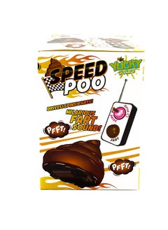 RMS Remote Control Poo – Speedy, Spinning Toy With Hilarious Fart Sounds – Fun For Kids  - Image 3