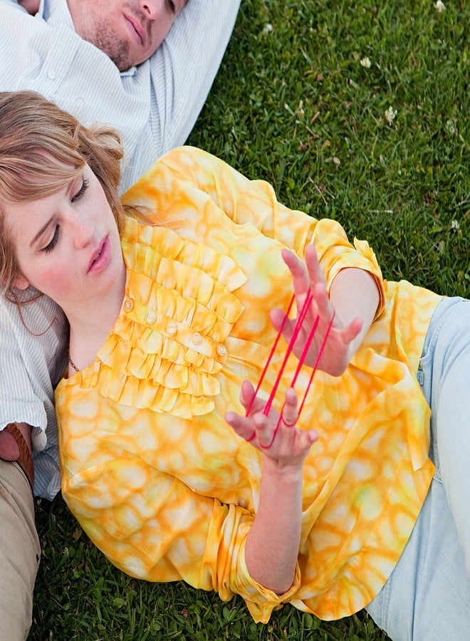 Poen 10 Pieces Cats Cradle String Finger Game String Cats Cradle Game Book Toy Supplies, 65 Inch Long, 10 Colors - Image 3