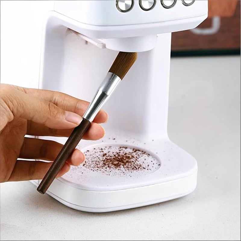 Kitnish Coffee Brush,2pcs Espresso Brush+Coffee Scoop,Coffee Cleaning Brush,Coffee Grinder Brush Coffee Filter Cleaning Brush,Suitable for Espresso Machine With Grinder for Home,Espresso Machine Cleaning Set - Image 4