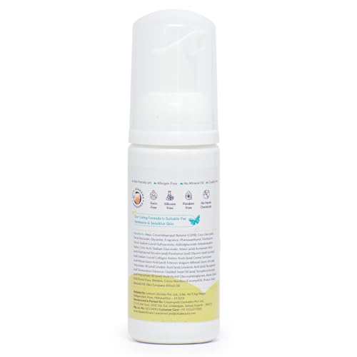 CITTA Gentle Foaming Baby Shampoo | Tear-Free & Dermatologist Approved | Prevents Cradle Cap | Natural Care with Coconut, Olive & Oats | Safe for Newborns & Kids (0-10 Years) | Now in 50ml - Image 2