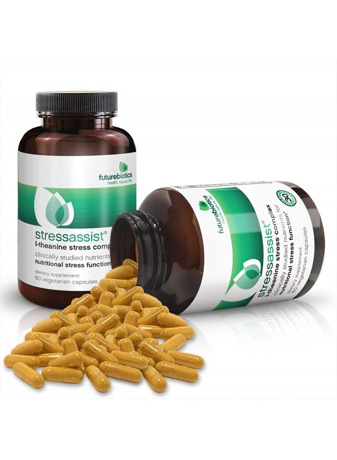 Futurebiotics StressAssist 60 Vegetarian Capsules  - Image 5