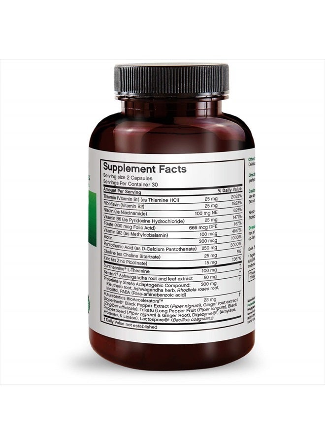 Futurebiotics StressAssist 60 Vegetarian Capsules  - Image 2