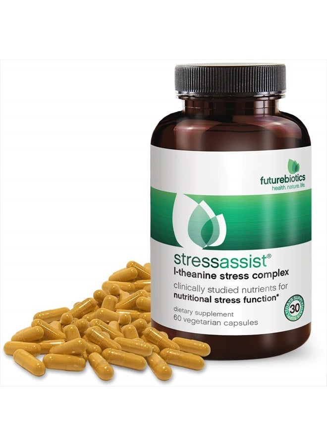 Futurebiotics StressAssist 60 Vegetarian Capsules  - Image 3
