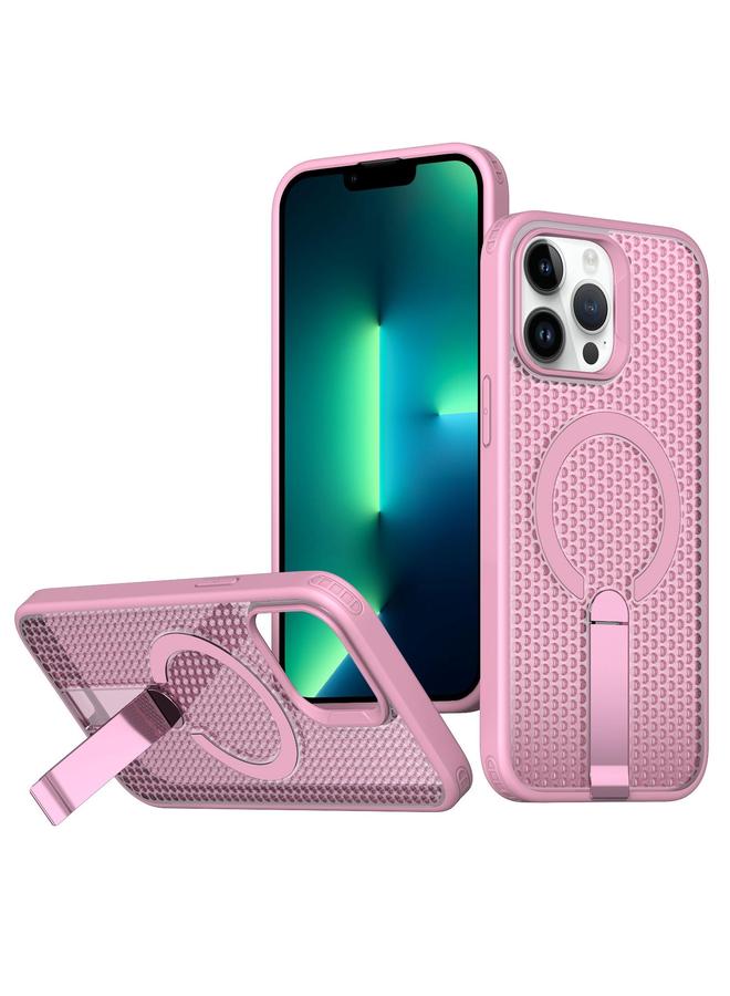 زبون حافظة لهاتف iPhone 13 Pro Max / 12 Pro Max Honeycomb Cooling MagSafe Holder - Image 1