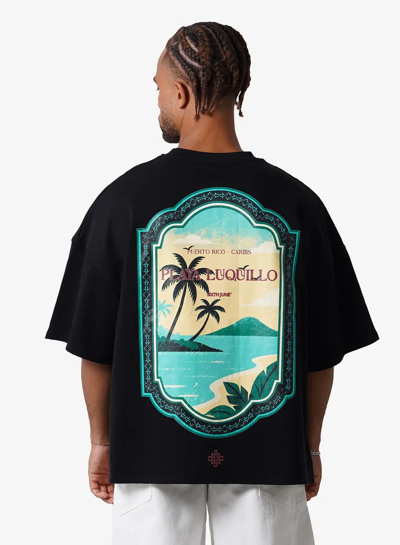 Sixth June Playa Luquillo Boxy Tshirt