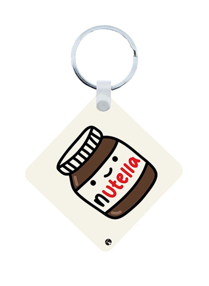 RKN The Nutella Wooden Keychain