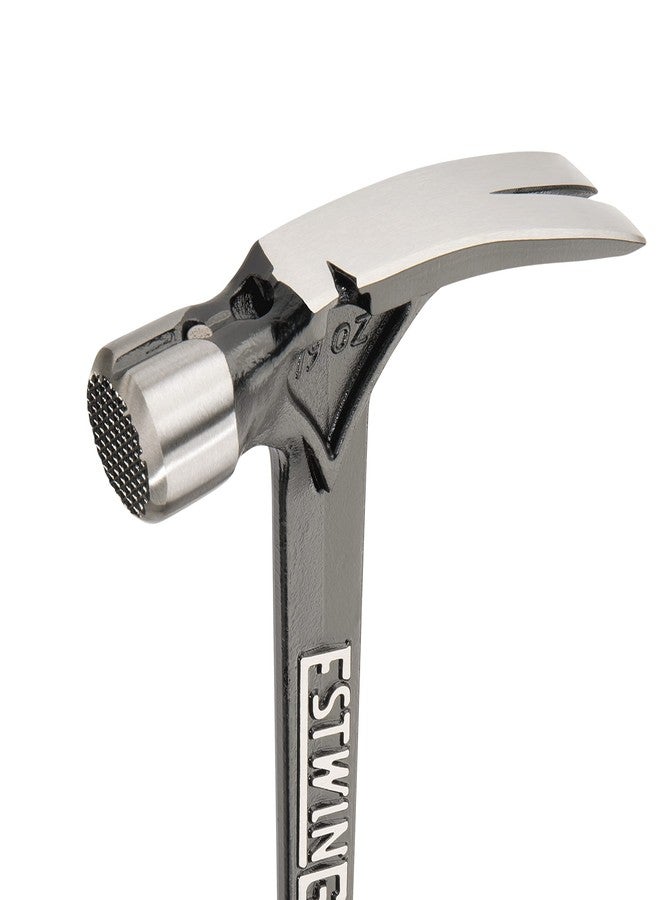 ESTWING Ultra Series Hammer - 19 oz Rip Claw Framing Hammer with Milled Face & Shock Reduction Grip - EB-19SM - Image 3