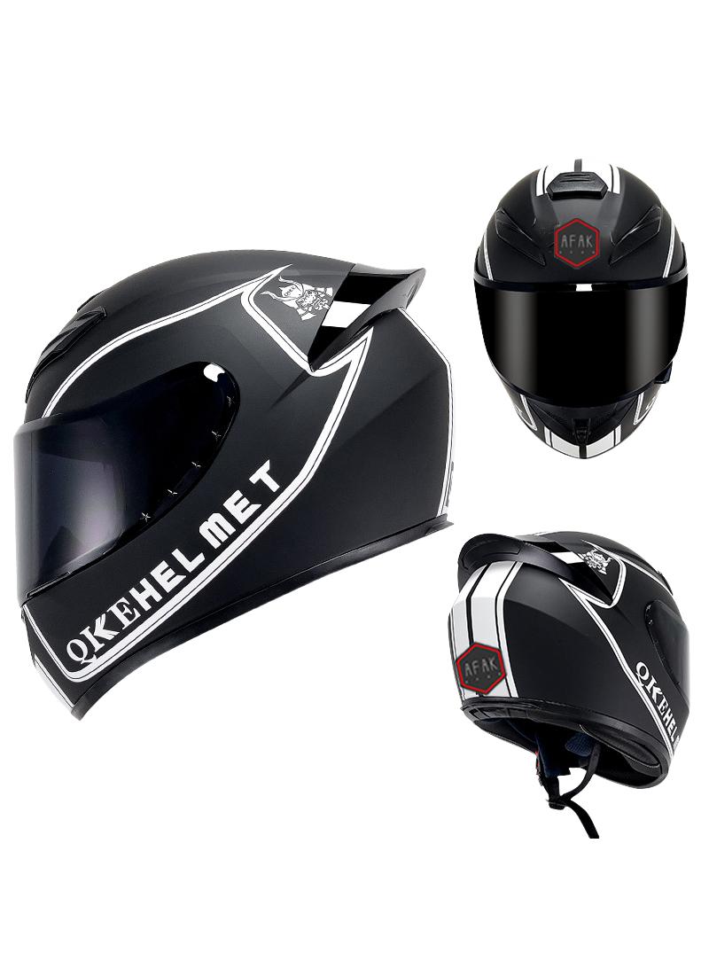 general Full Face Motorbike Helmet Motorcycle Adult Rider Biker Sports Crash Helmet - Image 1