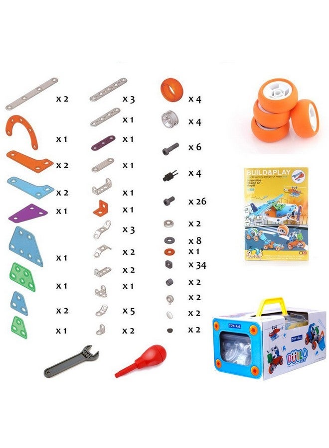 Toy Pal 7In1 Stem Toys For 6 7 8+ Year Old Boys Girls - 163 Pcs Engineering Construction Building Educational Toy For Boys Age 6-8 | Stem Activities Fun Birthday Gift  - Image 3