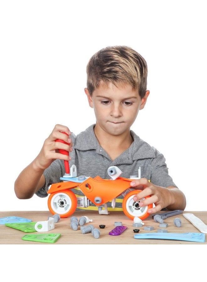 Toy Pal 7In1 Stem Toys For 6 7 8+ Year Old Boys Girls - 163 Pcs Engineering Construction Building Educational Toy For Boys Age 6-8 | Stem Activities Fun Birthday Gift  - Image 4