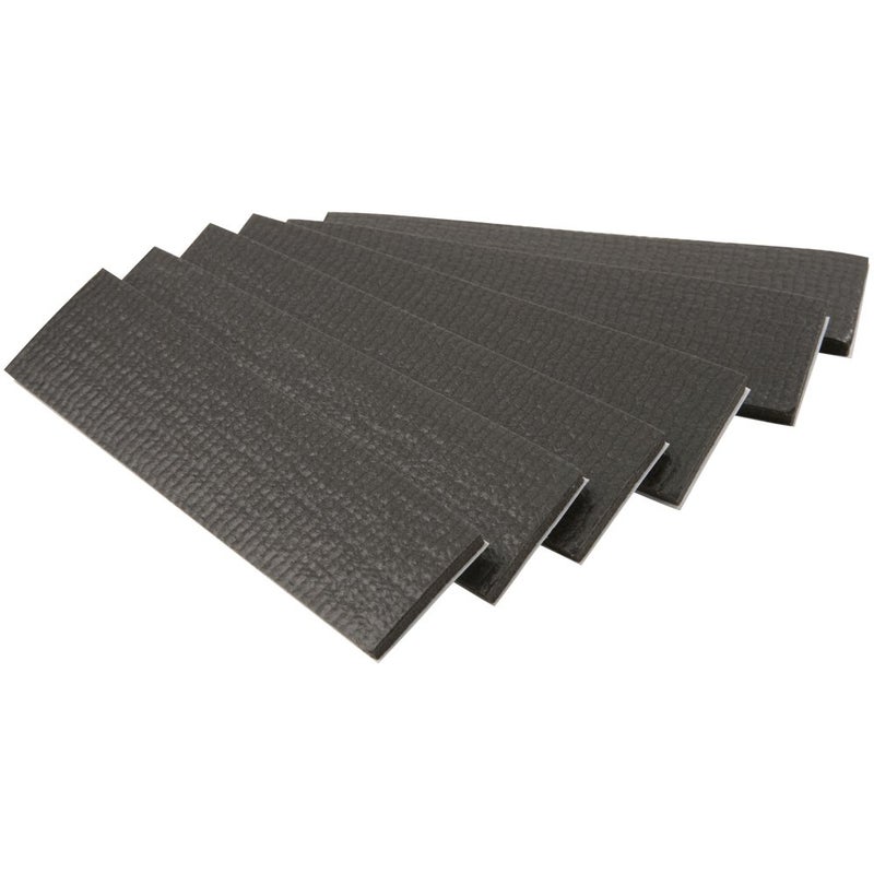 SoftTouch Self-Stick Non-Slip Surface Grip Pads - (6 pieces), 1" x 4" Strip - Black - 4739495N - Image 2