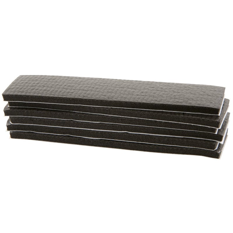 SoftTouch Self-Stick Non-Slip Surface Grip Pads - (6 pieces), 1" x 4" Strip - Black - 4739495N - Image 3