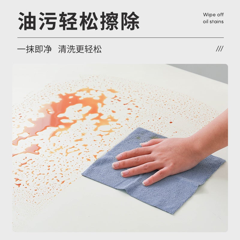 Microfiber Rag Roll Disposable Kitchen Dishwashing Cloth Lazy Cleaning Cloth Polyester Absorbent Multifunctional Cleaning Towel - Image 5