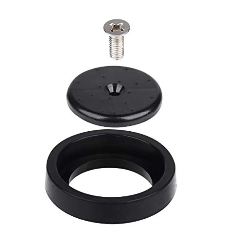 KWODE Pre-rinse Spray Valve Repair Kit for All Commercial Sink Sprayer Spray Face Bumper and Screw Repair Part Black - Image 1
