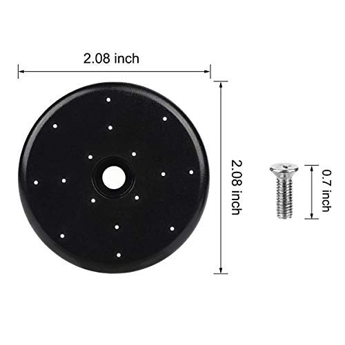 KWODE Pre-rinse Spray Valve Repair Kit for All Commercial Sink Sprayer Spray Face Bumper and Screw Repair Part Black - Image 3