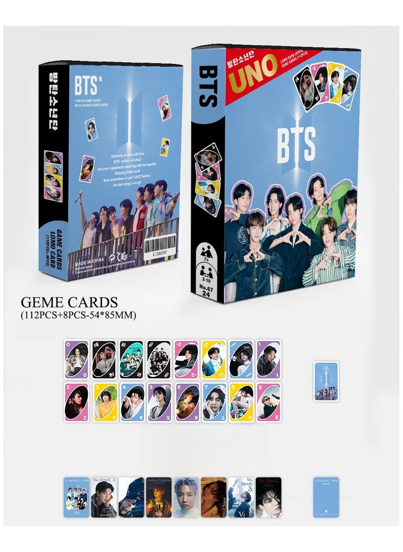 إيهوم - بطاقة ألعاب BTS Theme UNO بطاقة ألعاب سطح المكتب UNO - Image 1