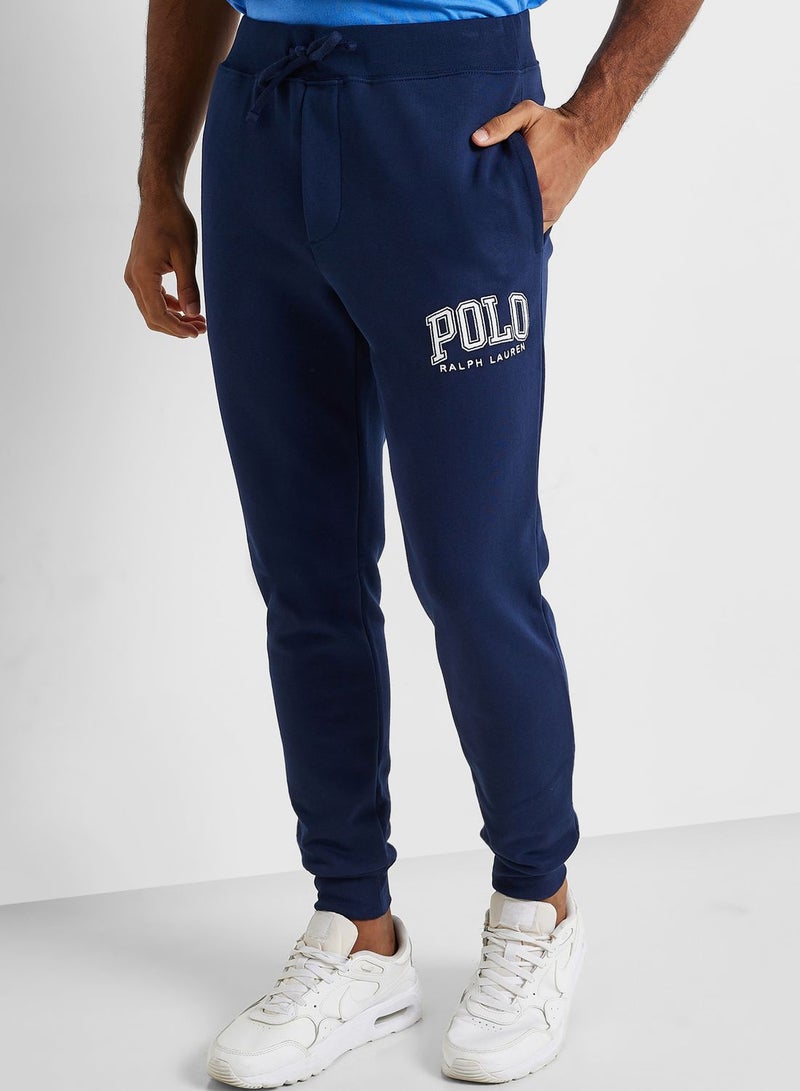 POLO RALPH LAUREN Logo Drawstring Cuffed Sweatpants  - Image 1