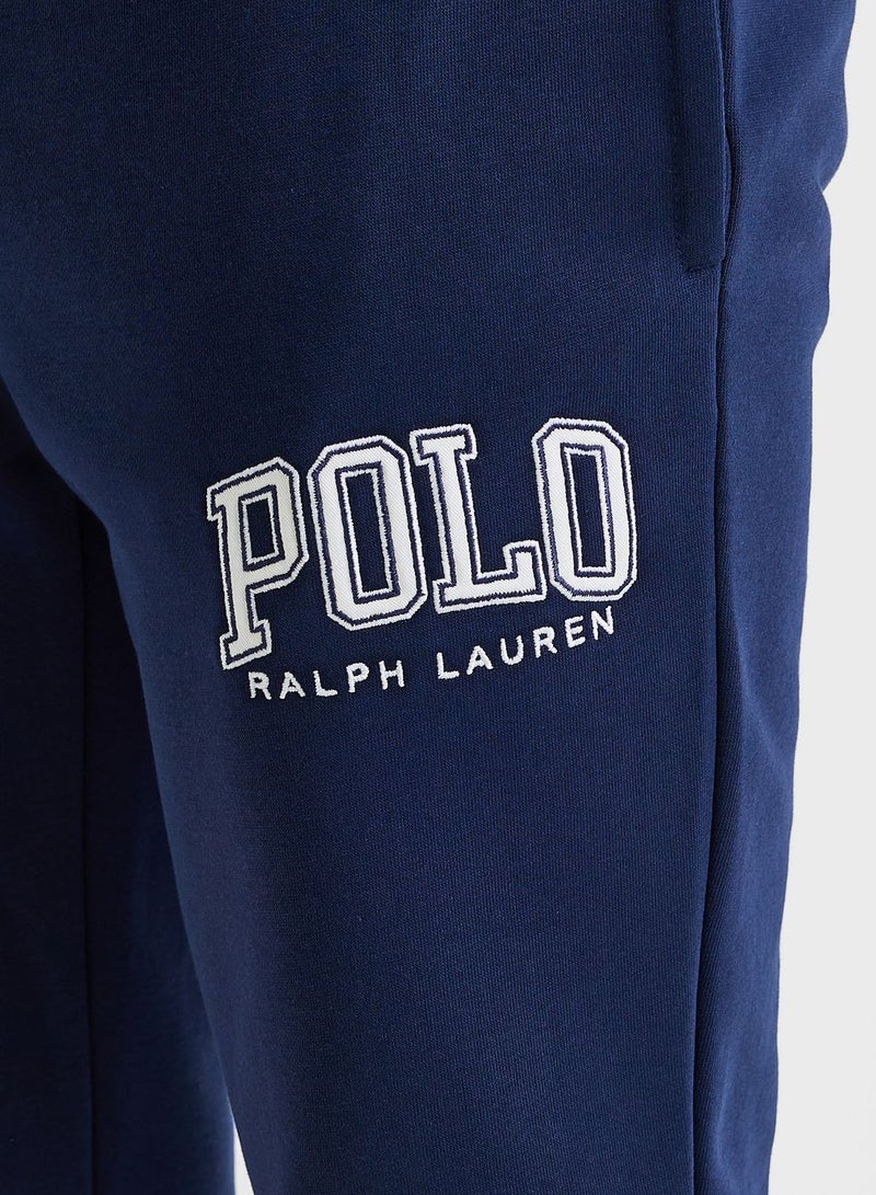 POLO RALPH LAUREN Logo Drawstring Cuffed Sweatpants  - Image 4